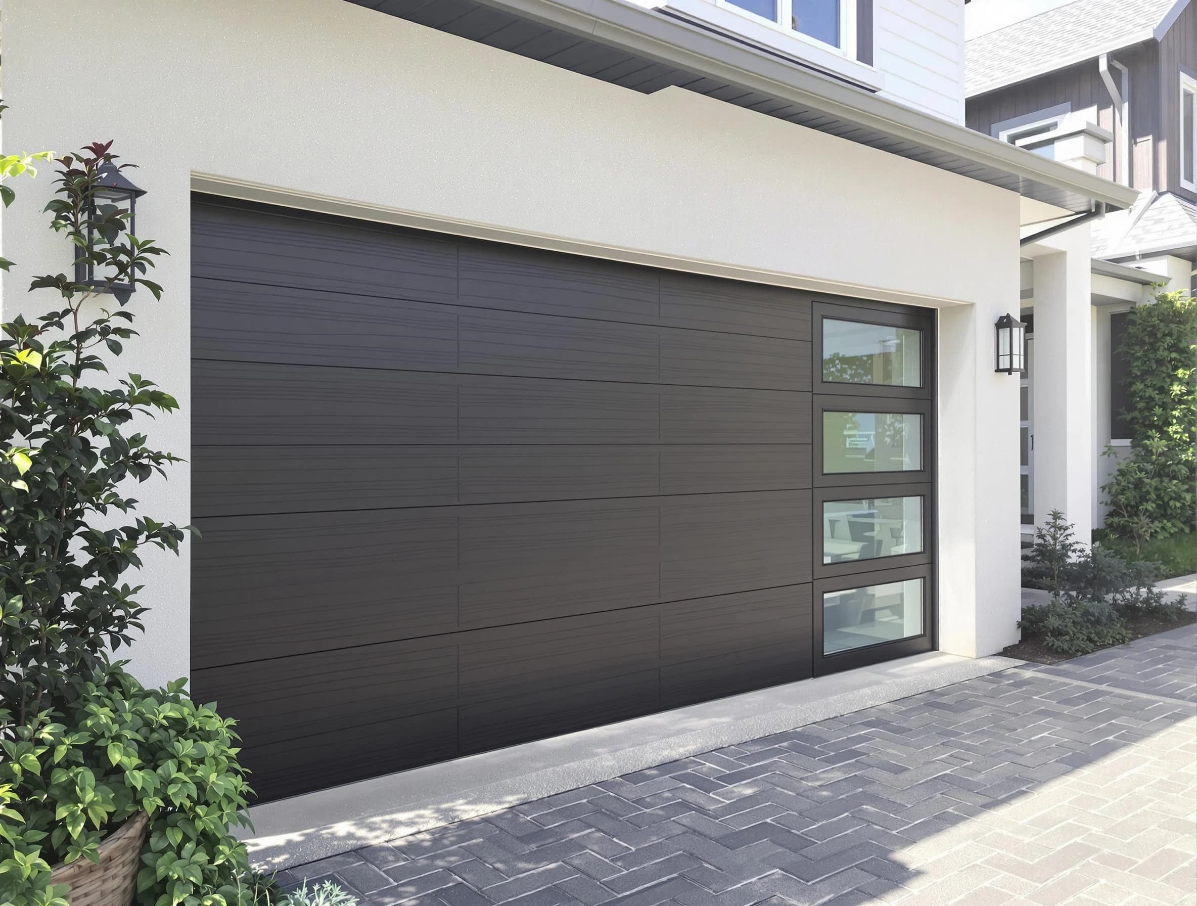 Custom garage door installation by Malden Garage Door Repair in Malden