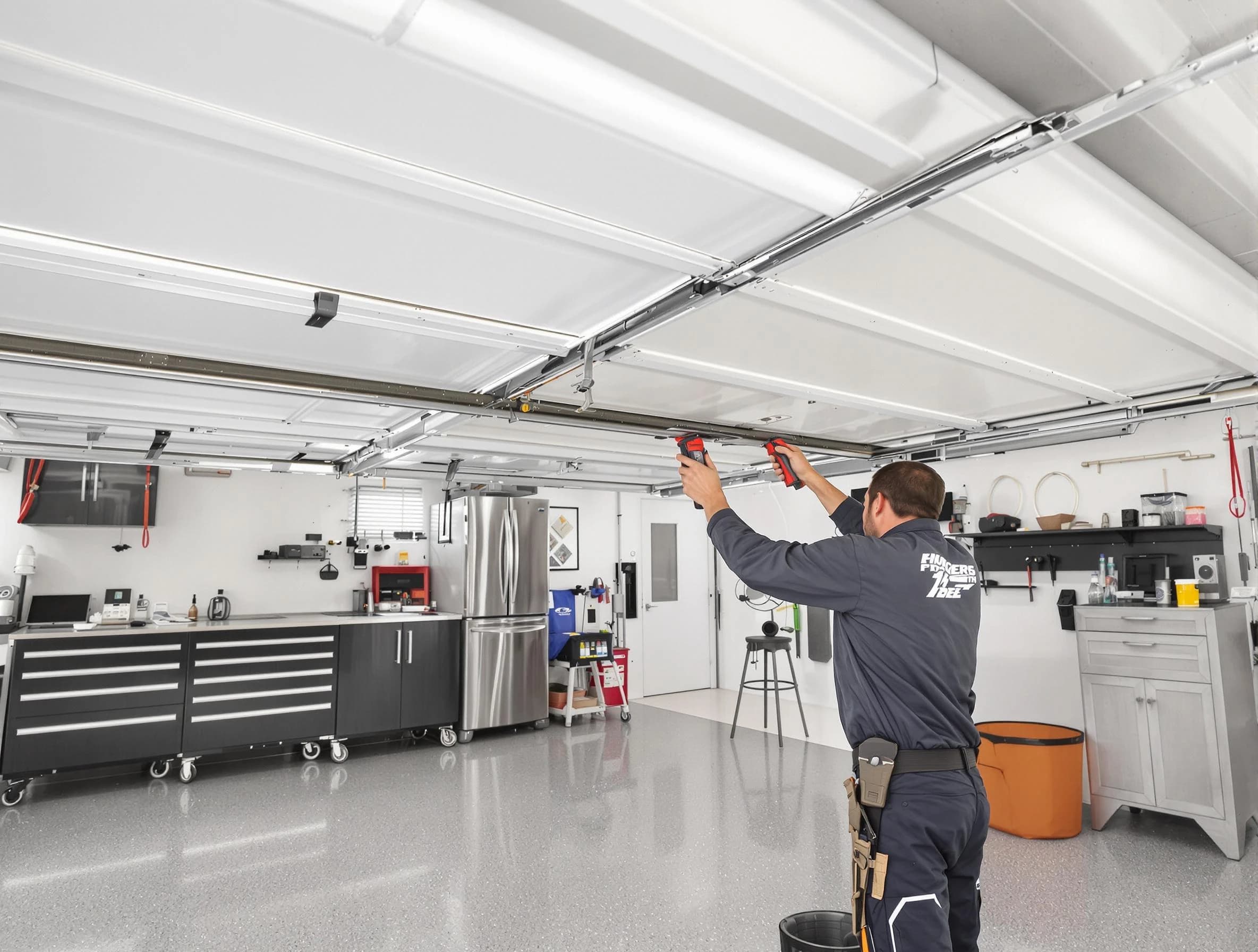 Overhead garage door repair service by Malden Garage Door Repair in Malden