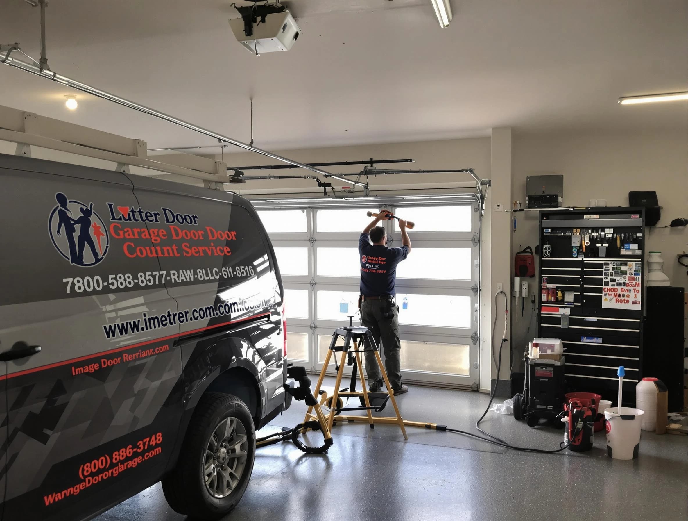 Malden Garage Door Repair rapid response team performing same-day repair in Malden