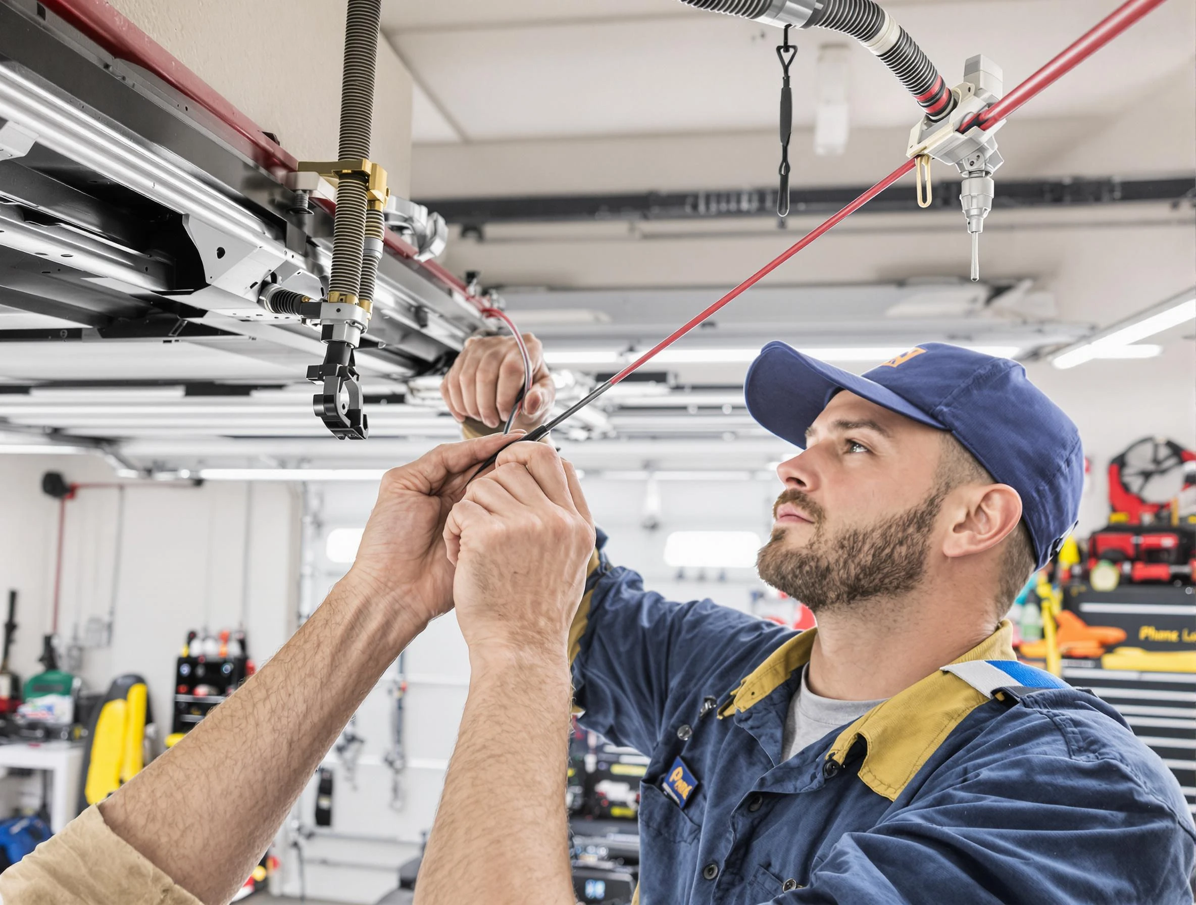 Garage Door Cable Repair in Malden