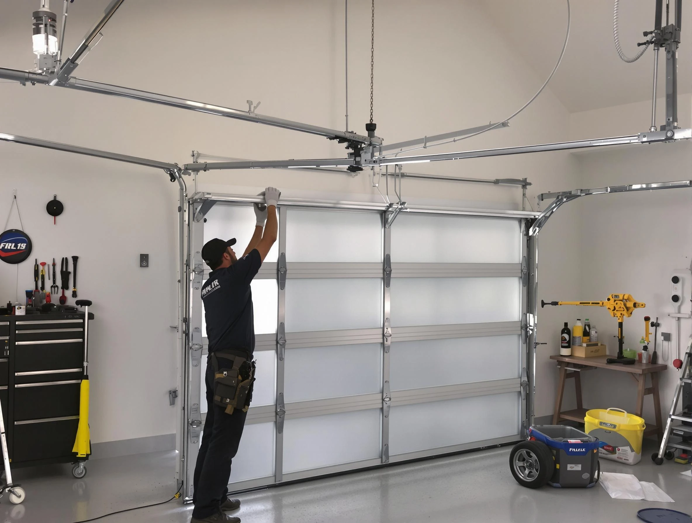 Malden Garage Door Repair certified team performing precision garage door installation in Malden